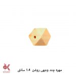 مهره خام چند وجهی - روشن - 1.4 سانتی
