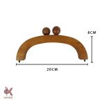 دهانه کیف چوبی ترک - طرح 1
