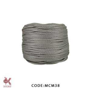 قیطان مغزدار - دودی - 5 میل پلی استر - MCM38