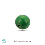 مهره رنگی 2 سانتی - سبز, دهانه 5 میل