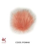 پوم پوم (بزرگ و متوسط) - گلبهی - POM48