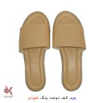صندل چرمی 40 نخودی کف دوخت