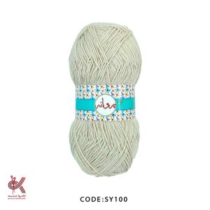 کاموا پروانه طوسی روشن SY100