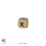 مهره مکعبی حروف انگلیسی - X