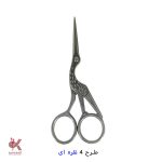 قیچی - قیچی طرح 4 - نقره ای