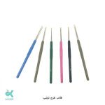 قلاب بافتنی طرح تولیپ - همه سایز‌ها