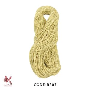 نخ کاغذی رافیا کرم 320 گرمی RF07