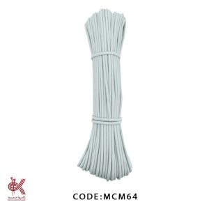 قیطان مغزدار نقرابی 6 میل کتان MCM64