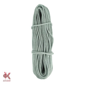 قیطان مغزدار طوسی روشن ملانژ 7 میل کتان GHM47