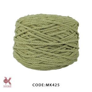 مکرومه کتان 4 میل تابیده سدری MK425