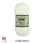 کنان دیوا ابریشمی سفید D032