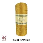 مکرومه نیم سوزنه مات - خردلی 123