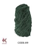 مکرومه کتان 2.5 میل تابیده کله غازی 09 - 340 گرمی