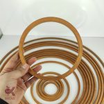 حلقه دریم کچر چوب روسی - عسلی 16 سانتی - Image 2